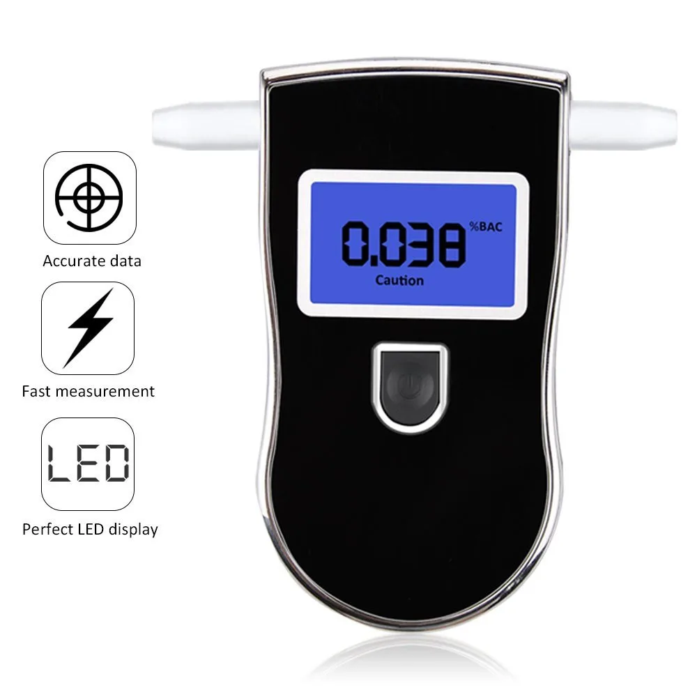 Alcohol Tester Breathalyzer,Digital Breath Blood Alcohol Tester Proof