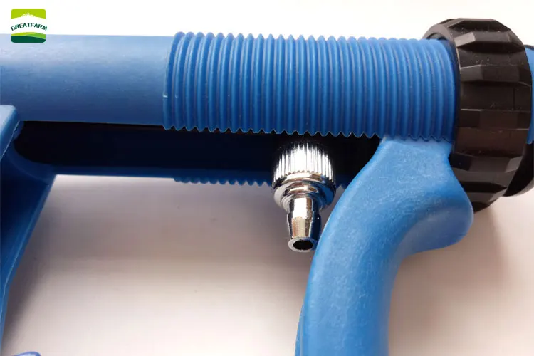 GREAT FARM Veterinary Injection Syringe Gun Easy to Operate Injection ...