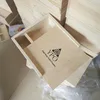 Strong structure square wood gift box with sliding lid
