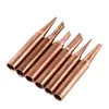 2019 Cheap Hot Selling 6pcs 900M-T Copper Solder Tip Iron Tips Lead-free Low Temperature Soldering Station Tool Welding Tips