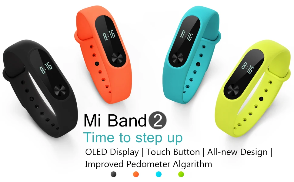original xiaomi miband 2 oled display heart rate monitor bluetooth smart watch