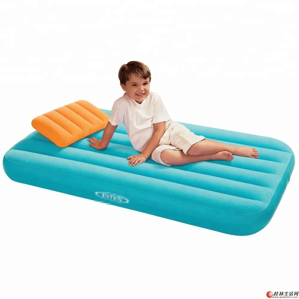 Kids Air Mattress Single Thick Air Bed Lunch Break With Sleeping Bag Storage Bag Buy Air Tidur Kasur