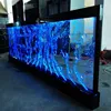 bar club colourful acrylic swirl bubble wall water feature