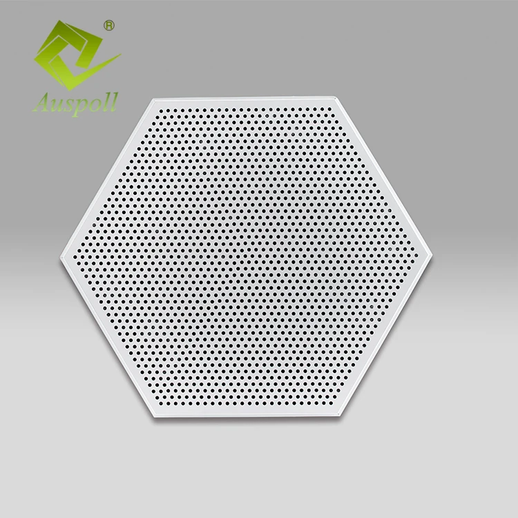 Suspended Metal Ceiling Aluminum Perforated Particle Board Ceiling