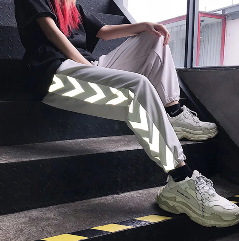 mens reflective joggers