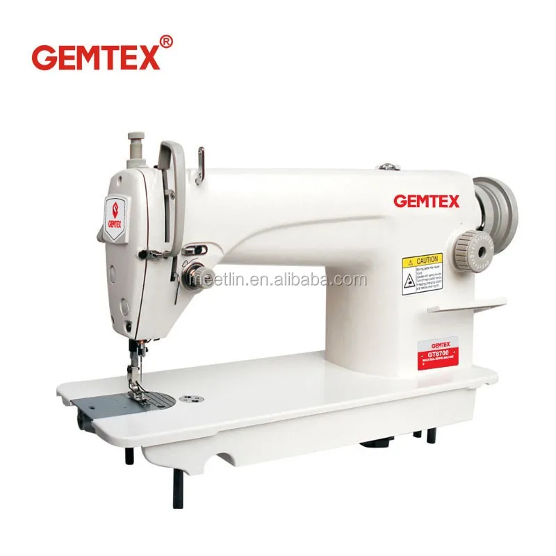 Gt8700 High Speed Single Needle Flat Bed Garment Lockstitch Industrial Sewing Machine Price