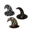 Hot Selling Halloween Magic Hat Witch Costume Hat Accessory Halloween Hat for Kids Cosplay Party Fancy Dress Decoration