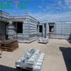 Earthquake-resistant design concrete column forms bundled tube structure