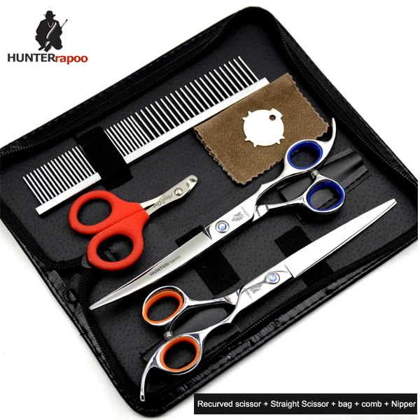 

7Inch Japanese Steel PET Tools Pet Grooming Tool Pet Grooming Scissors Set Dog Scissors