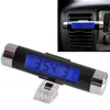 Digital Thermometer LCD Clock Portable Car Small Temperature Time Celsius Air