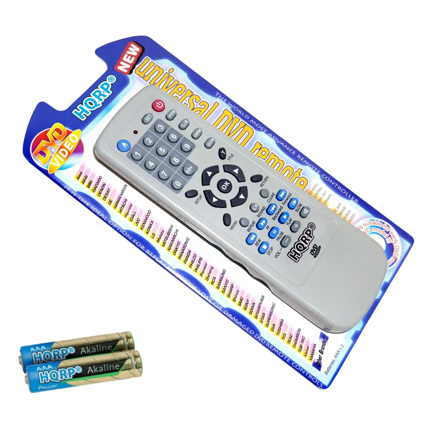 HQRP Remote Control for Sony DVP-NC655P DVP-NC665P DVP-NC675P DVP-