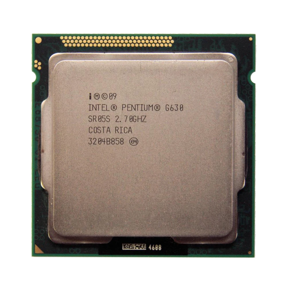 

Intel Pentium G630 2.7GHz CPU Quad-Core Processor