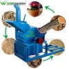 Weiwei machinery factory price branch crusher tree cutting wood chipper shredder sawdust machine