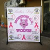 Free standing custom printing trade show pop up display