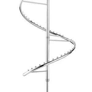 Image of 360 degree Spiral Clothes Rack Clothes Hanger Closet Hardware Wardrobe Accessories