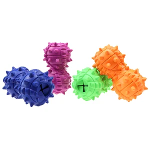 Image of Newly designed concave and convex clean teeth, bite resistant indestructible dog food snacks leak pet dog toys