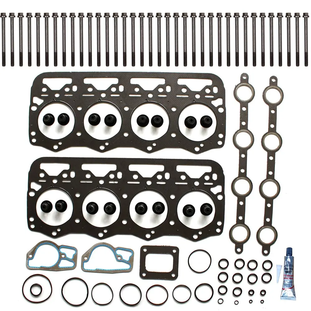 SCITOO Compatible with Head Gasket Kits fit Ford F-550 Super Duty F-350 F59 Excursion 1994-2003 Engine Head Gaskets Automotive Replacement Gasket Set