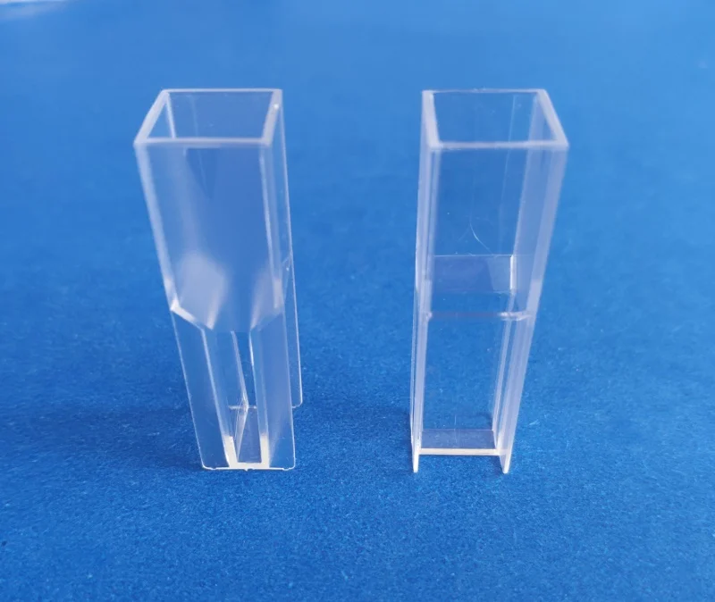 Path length 10mm Disposable cheap 1.5ml Plastic PS cuvette_Cuvette_Ningbo JaHely Technology Co