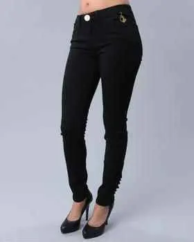 long black skinny pants