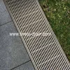 wedge wire stainless steel rain water drainage trench steel grating