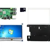 Raspberry Pi 3 Model B+ Third Generation Development Kit, 5inch HDMI LCD (B), Bicolor case, 16GB Micro SD card