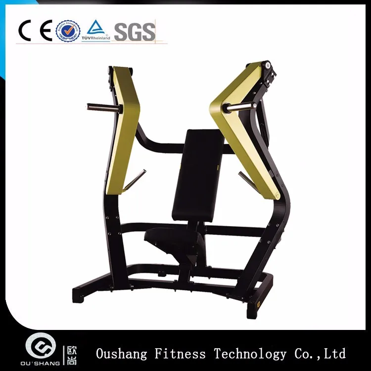 Oushang OS-A006 Iso-Lateral Wide Chest Press plate loaded machine gym equipment commercial fitness