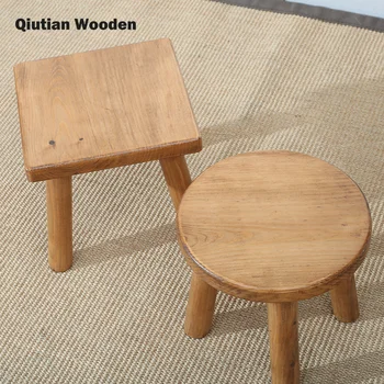 kids wooden stool photo