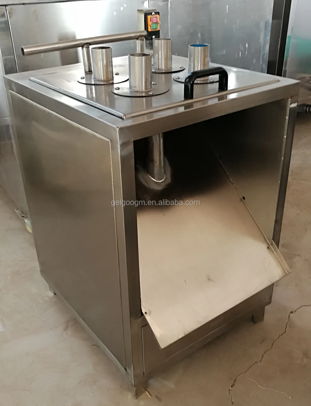Stainless Steel Automatic Chipping Equipment Fruit Plantain Slicer Potato Banana Chips Cutting Machinery Cassava Slicing Machine
