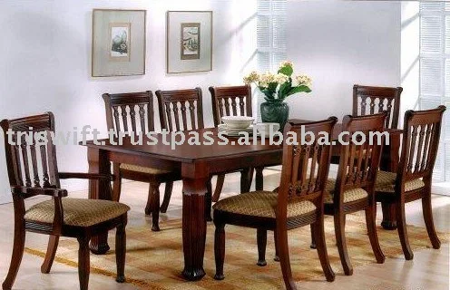 Silla De Madera Comedor Mesa Juego Silla De Madera Comedor Mesa