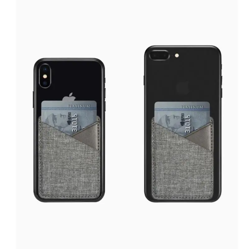 

Cell Phone Wallet,Credit Card Holder for Back of Phone Pocket 3M Adhesive Sticker Card Pouch Sleeve for iPhone