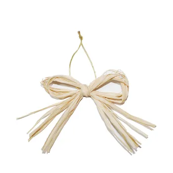 how to make a bow out of raffia