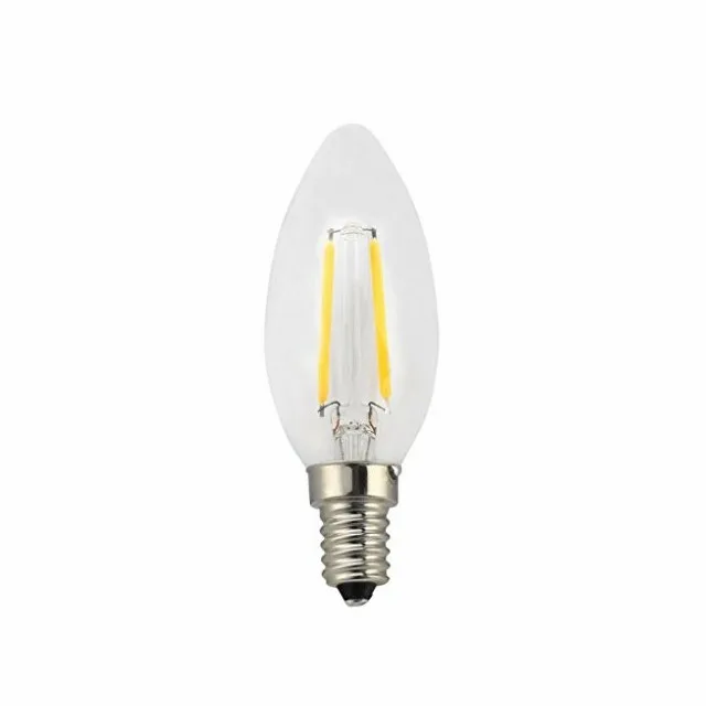 Hot Sell 230V 2W E14 Socket C35 Dimmable Filament LED Bulb E14