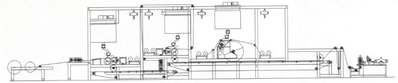 Bitumen membrane systerm production membrane production line Polymer self-adhesive membrane pressing machine