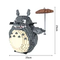 1820 PCS TOTORO Figure Toy 23 23 cm Model Diamond Building Blocks Toy