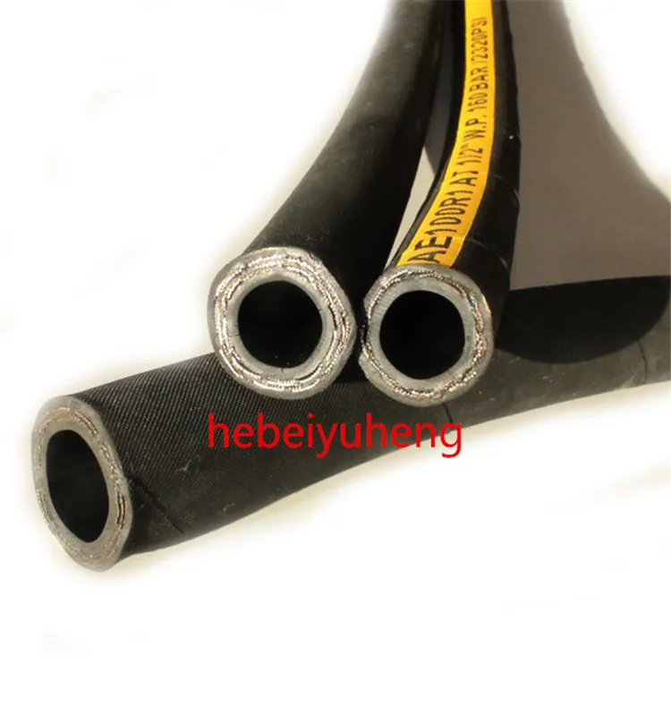 Two Wire Braided High Pressure Hydraulic Rubber Hose Manufacturer Buy