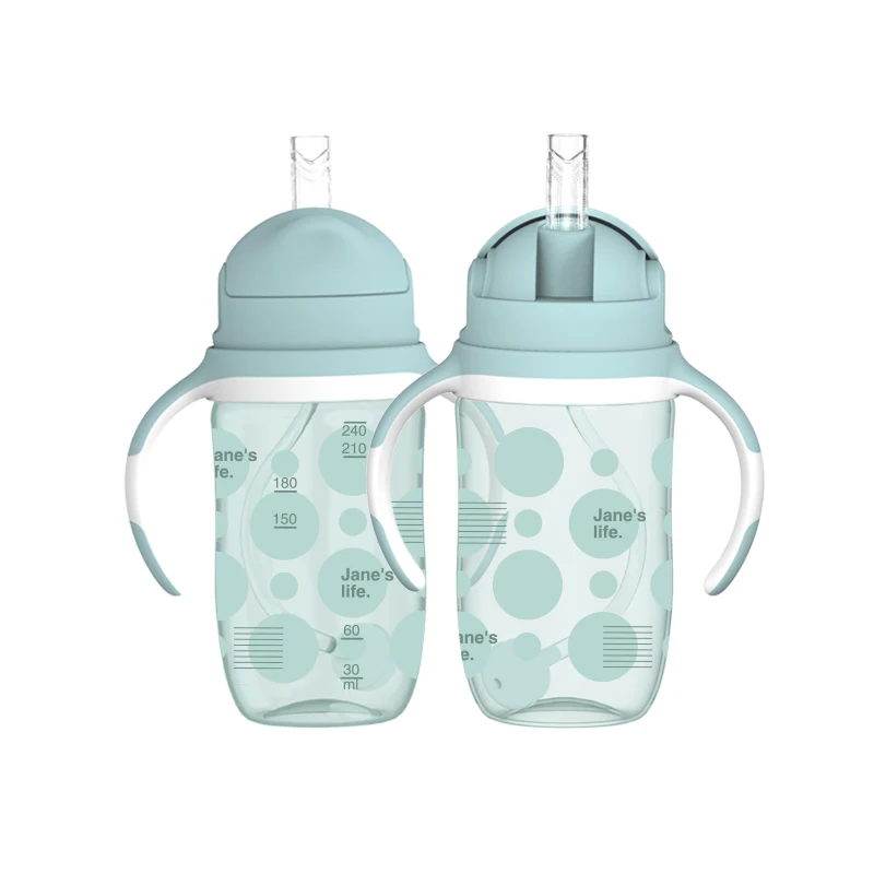 

BPA Free Travel Drinking PP Silicone Children Drinking Cups With Straw