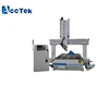 High quality AccTek cnc router 1325 4 axis 5 axis cnc wood carving machine for door furniture