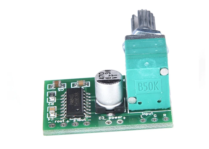 5V PAM8403 Sound Standard DC Audio Power Amplifier Board 2 Channel With Volume Control  Board Module