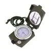 Metal Waterproof Pocket Compass Navigator with Foldable Metal Lid for Hiking Camping Military Army Compass DC60