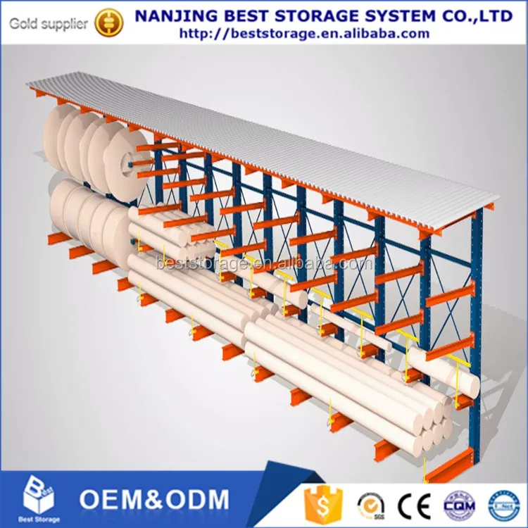 Galvanized Or Powder Coated Car Cantilever Racking Pallet Rack System