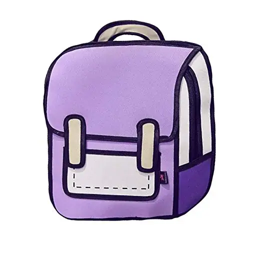 

3d Cartoon Backpack Daily School Life Unisex Kids Polyester Latest\fasion Stylish Light 100pcs CN;FUJ Relink