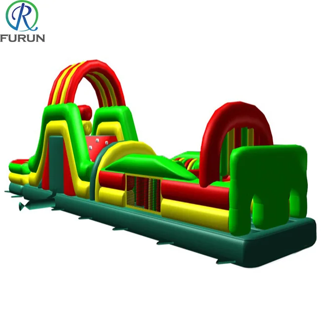 inflatable water obstacle course