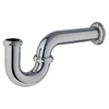 Applied Kingchun chrome plated tube shower drain basin fixing bottle trap(J127)