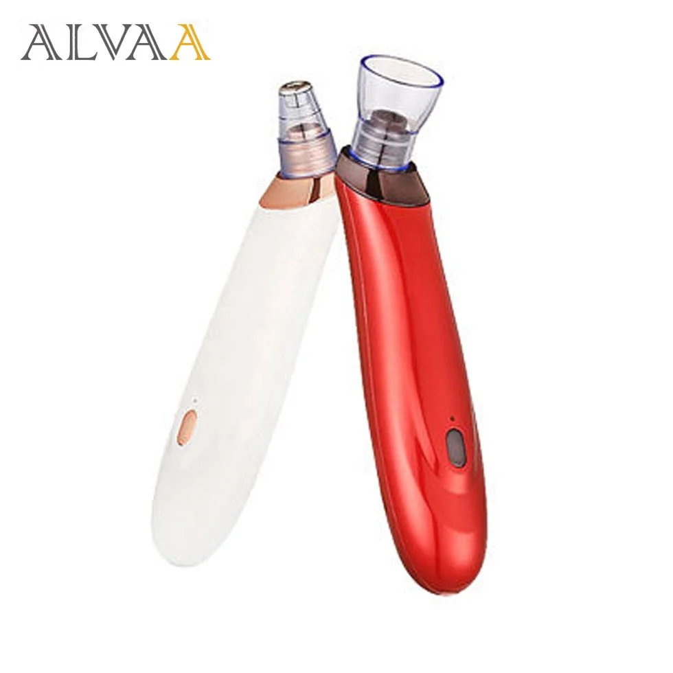 

Blackhead Remover Pore Vacuum Cleaner Whitehead Suction Usb Rechargeable For Acne, White;black;red or oem color