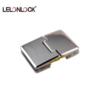 Concealed Axle Brass Shower Glass Door Pivot Hinge 180 Degree