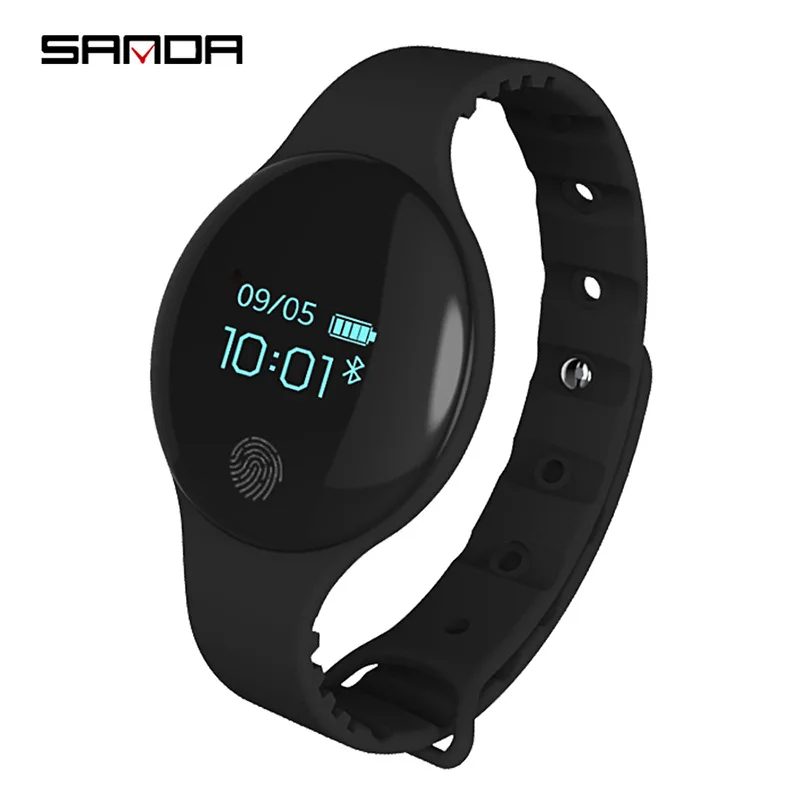 

Sanda famous brand smart boys and girls youth vibration alarm bracelet Bluetooth step men and women electronic watch