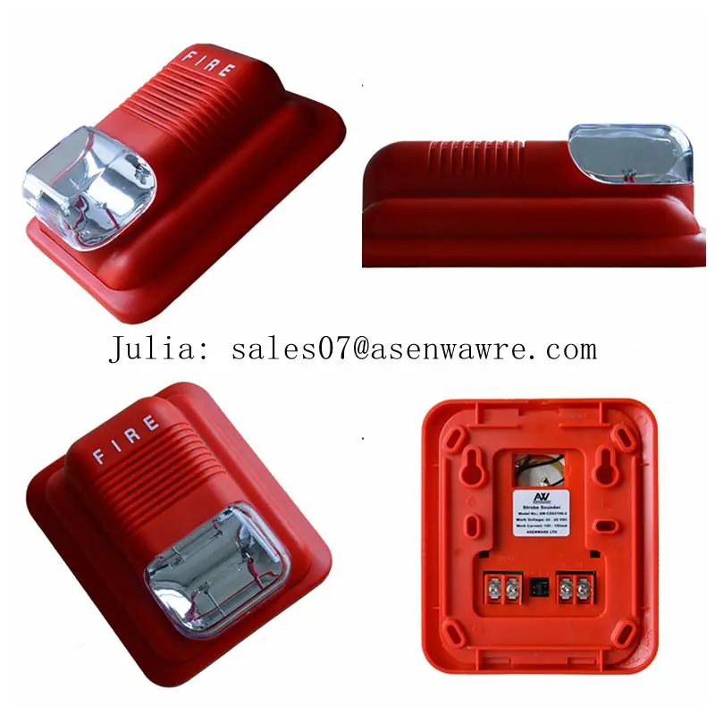 Fire Alarm Strobe Light Siren Alarms