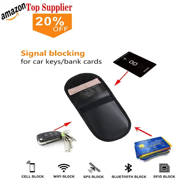 Amazon Best Sellers Inexpensive Rfid Signal Blocker Blocking Car Key ...