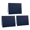 Diploma Cover - 3-Pack Certificate Holder Document Cover for Letter-Sized Award Certificate 4 Corner Ribbons