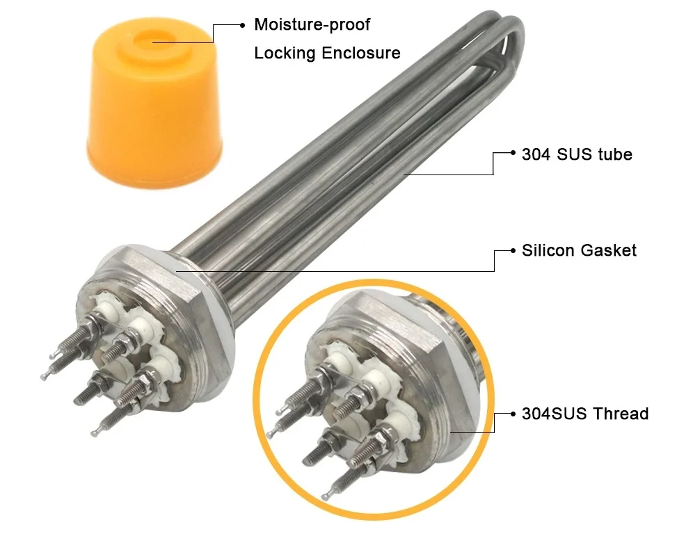 Industrial Incoloy 840 Air Tubular Heater Element Buy Immersion